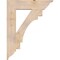 Ekena Millwork Merced Traditional Smooth Bracket, Douglas Fir, 5 1/2"W x 28"D x 36"H BKT06X28X36MRC01SDF - alternate 2